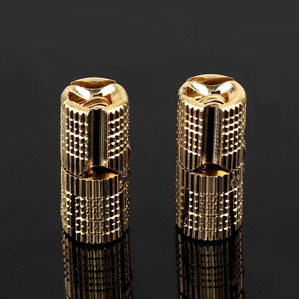 4Pcs/Pack 8mm Barrel Hinge, Box Hinges,Hidden Brass Barrel Hinges Concealed B...