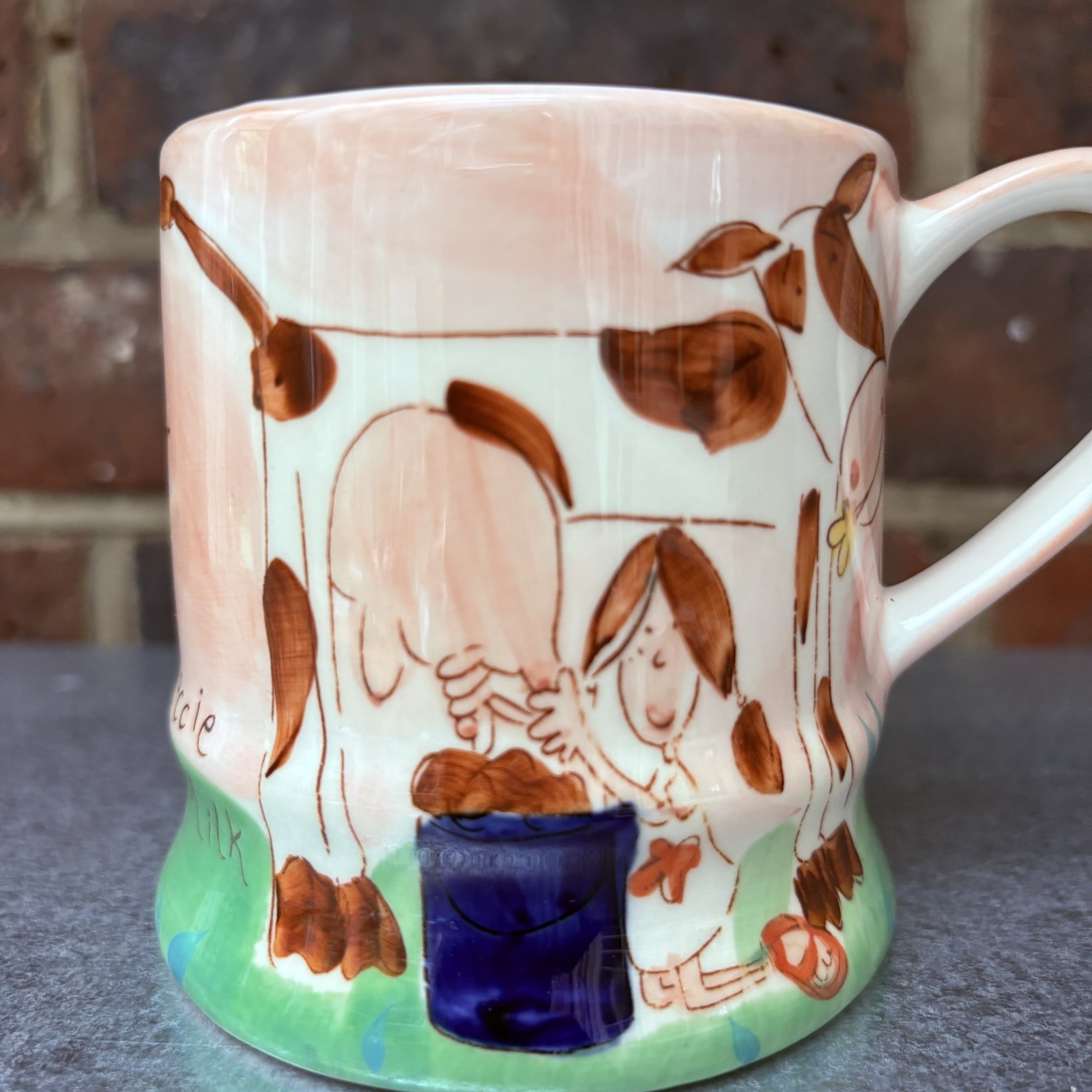 Whittard Chocci Cow Fun Mug Designed by Beth
