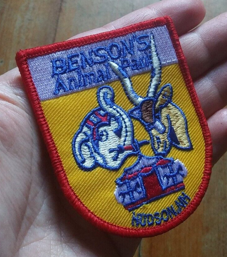 Benson's Animal Park Hudson, NH Collectors Patch Travel Sew On