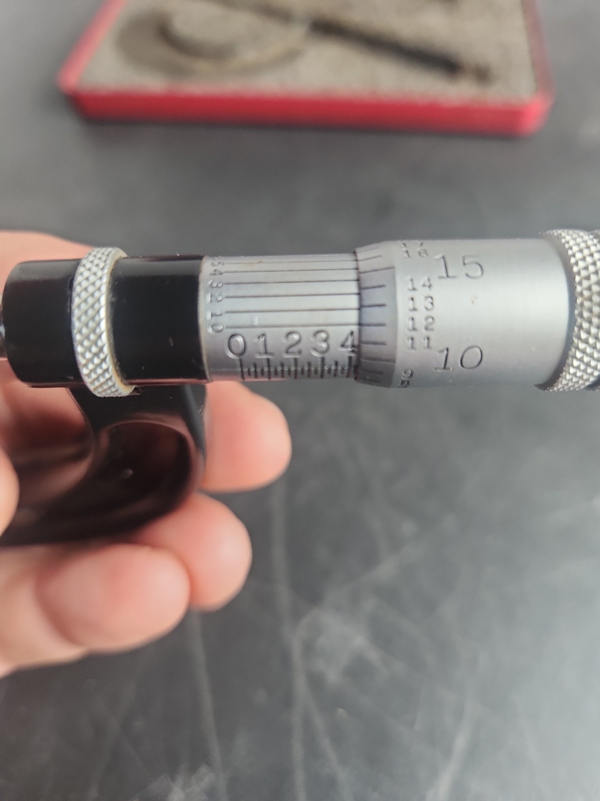 Starrett 436 Outside Micrometer 1-2" .0001"