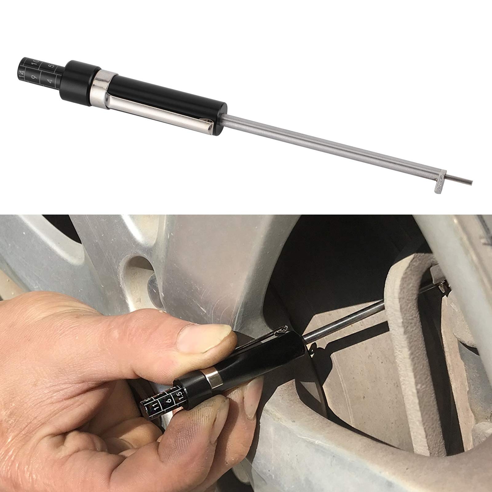 Watris Veiyi Brake Pad Measuring Tool for 6mm / 0.2" normal, popular