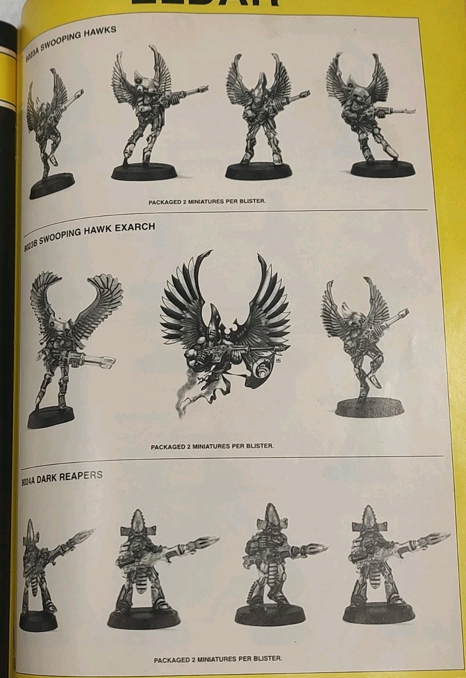 Games Workshop 1996 Citadel Miniatures Catalog Good Shape Warhammer 40K WFB