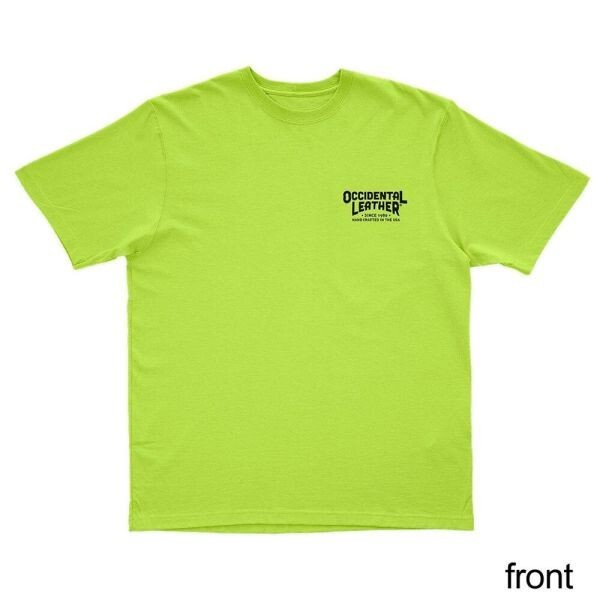Occidental Leather 505853 T-Shirt - Safety Hi-Vis Green (Choose Size)