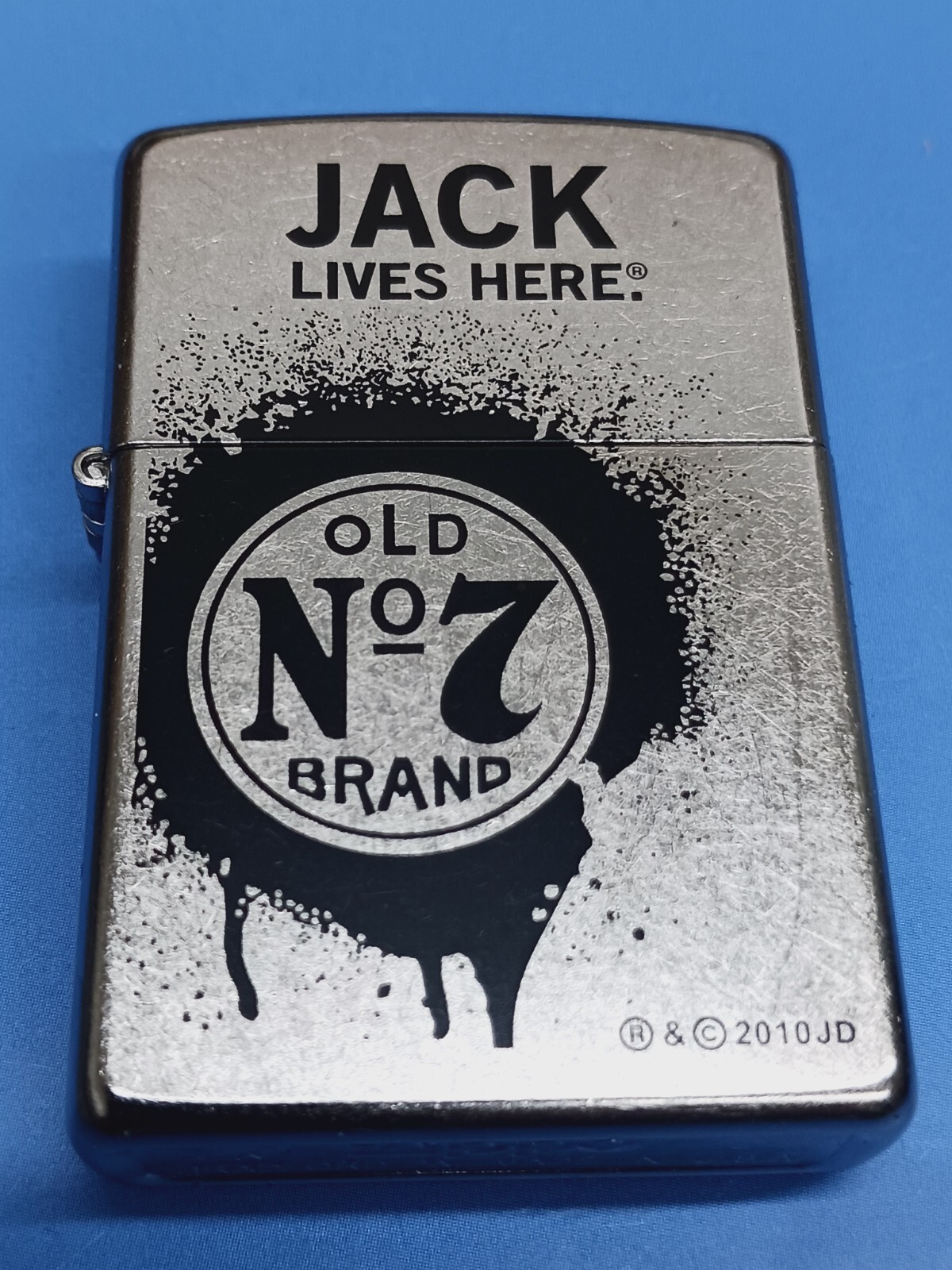 Zippo Jack Lives Here Street Chrome 24536