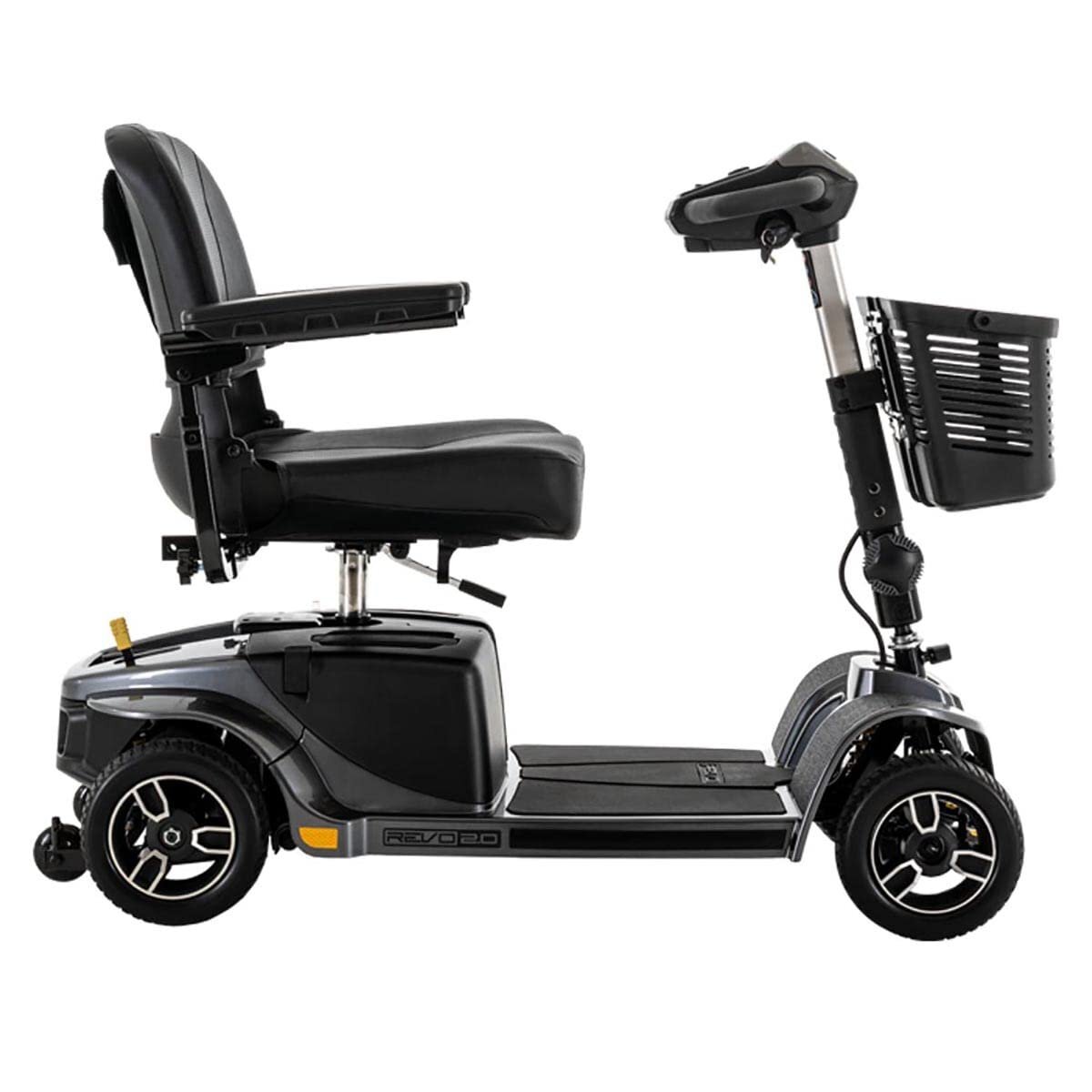 Pride Revo 2.0 4-Wheel Mobility Scooter, 400 Lbs. Weight Capacity,...