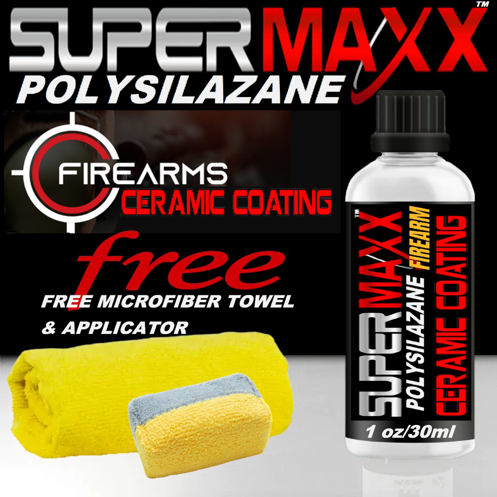 GUN COATING AIR CURE CERAMIC CLEAR COAT FIREARM PROTECTION