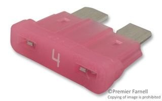 0287004.PXCN - Autom Fuse 32V 4A 19.1x5x19mm Fast Acting ATOF Series (10 pcs)