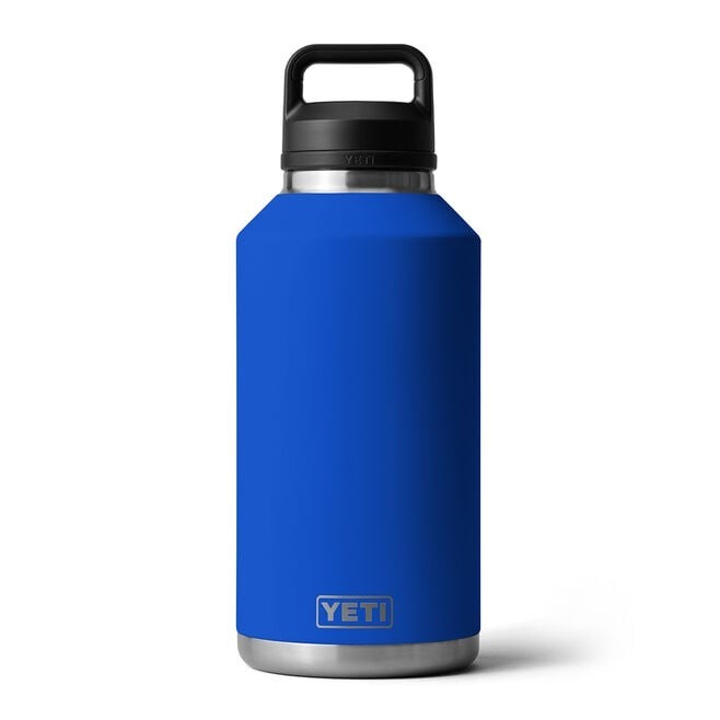 YETI 64 oz. Rambler® Bottle with Chug Cap Royal Blue NEW Freeship !