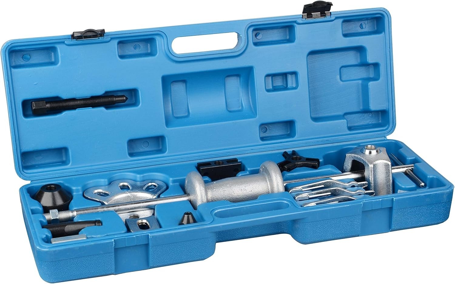 Juego de extractor de martillo deslizante de 9 vías, herramienta de extracción.