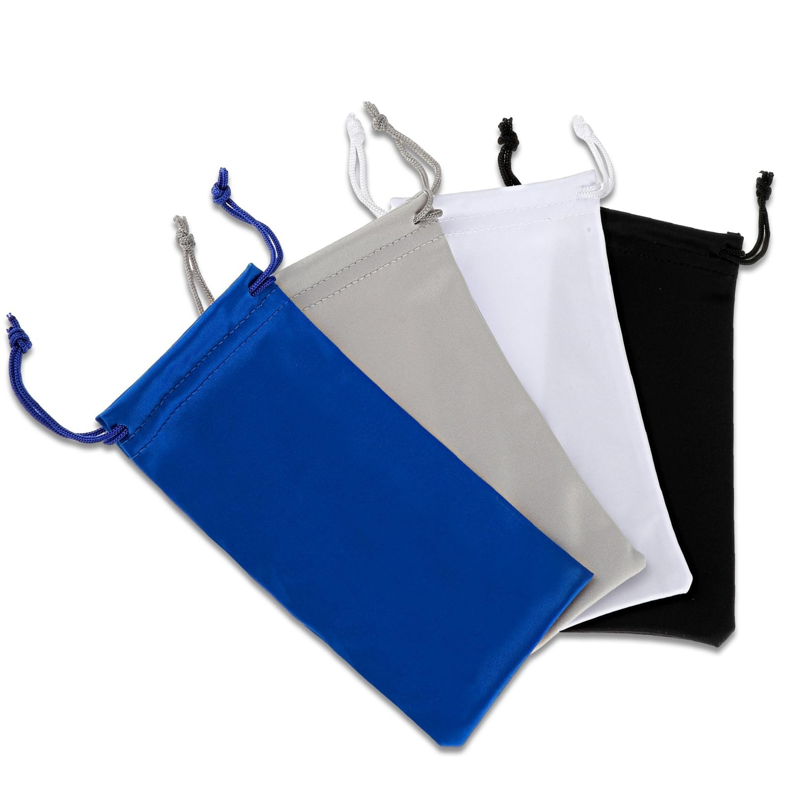 Mozeat Lens 4 Pcs Sunglass Bag Pouch Microfiber Dustproof Sunglasses Sleeve S...