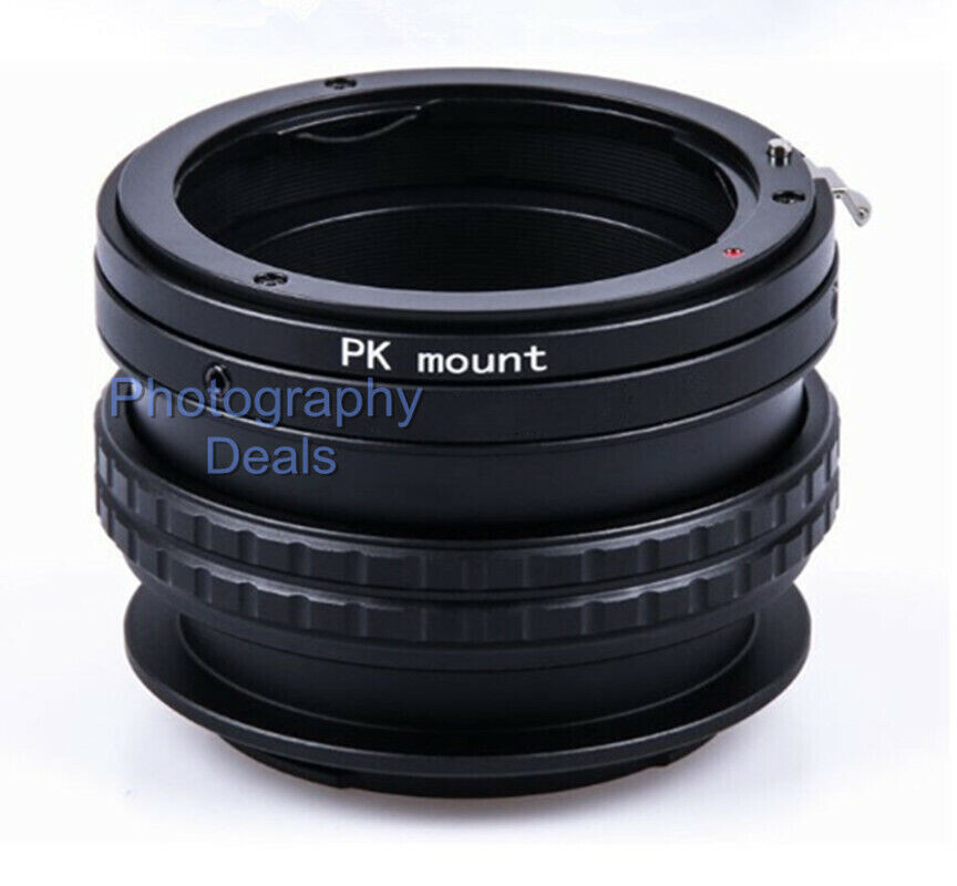 Adjustable Close Focus Helicoid Macro Tube for Pentax PK K Lens to for Sony E