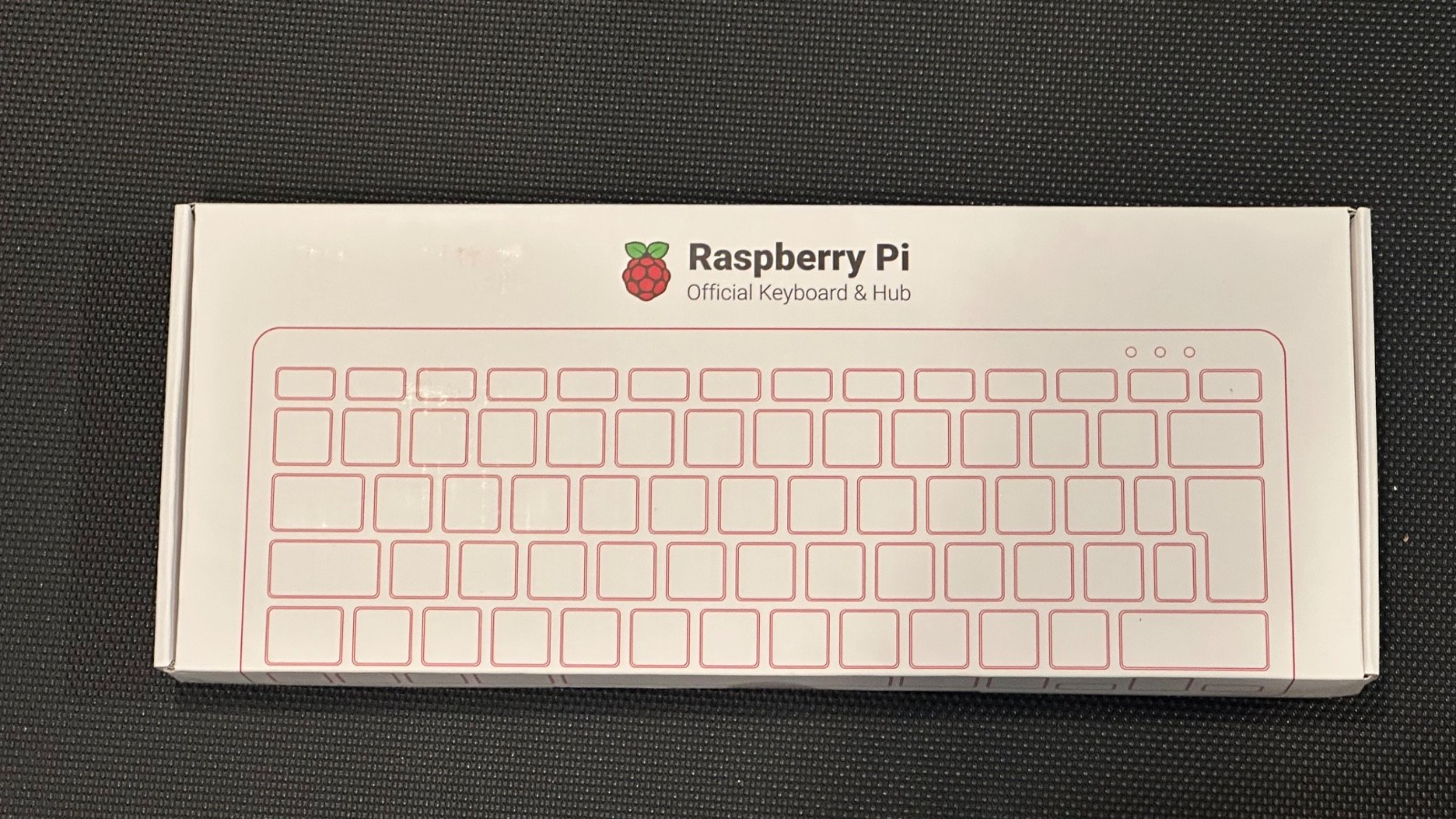 Raspberry Pi Official Keyboard & HUB USB (UK Layout)