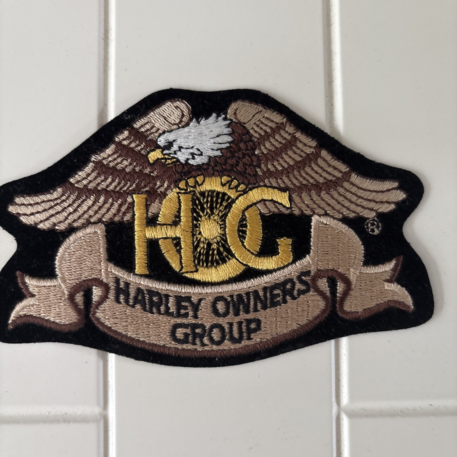 Heritage Eagle Patch Harley Davidson Owners Group H.O.G.