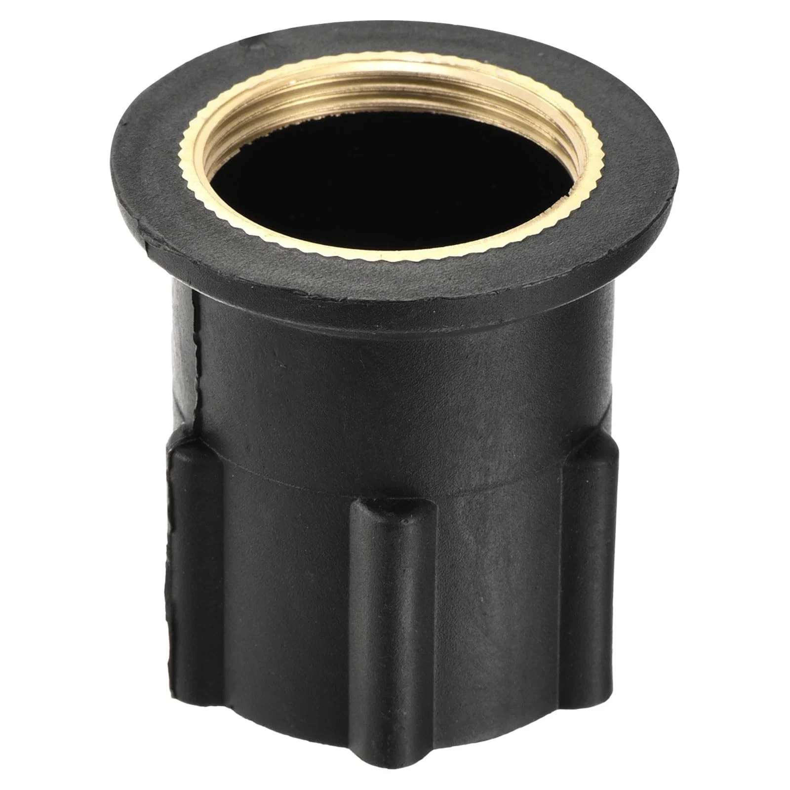 uxcell 1 Pcs 1.18 Inch Faucet Nut Fixed Base, Plastic Fixing inch, Black
