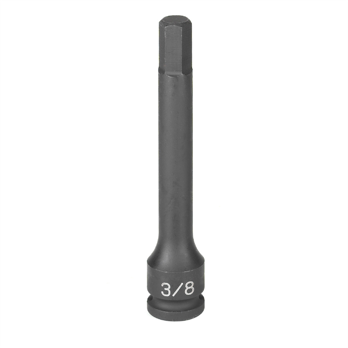 Grey Pneumatic 3/8" Drive x 7/32" Hex Driver 4" Length