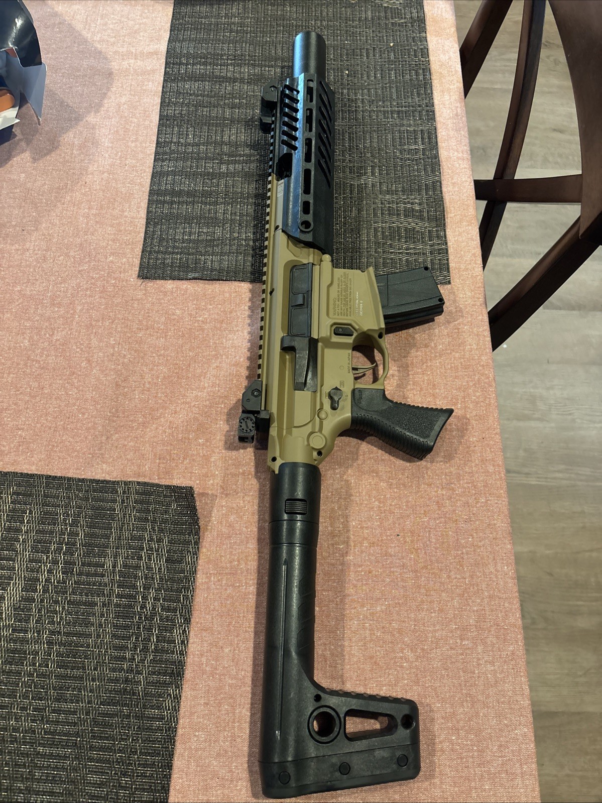 Sig Sauer MCX Rattler Canebrake .177 Pellet Air Rifle 600fps - AIR-MCX-CANEBRAKE
