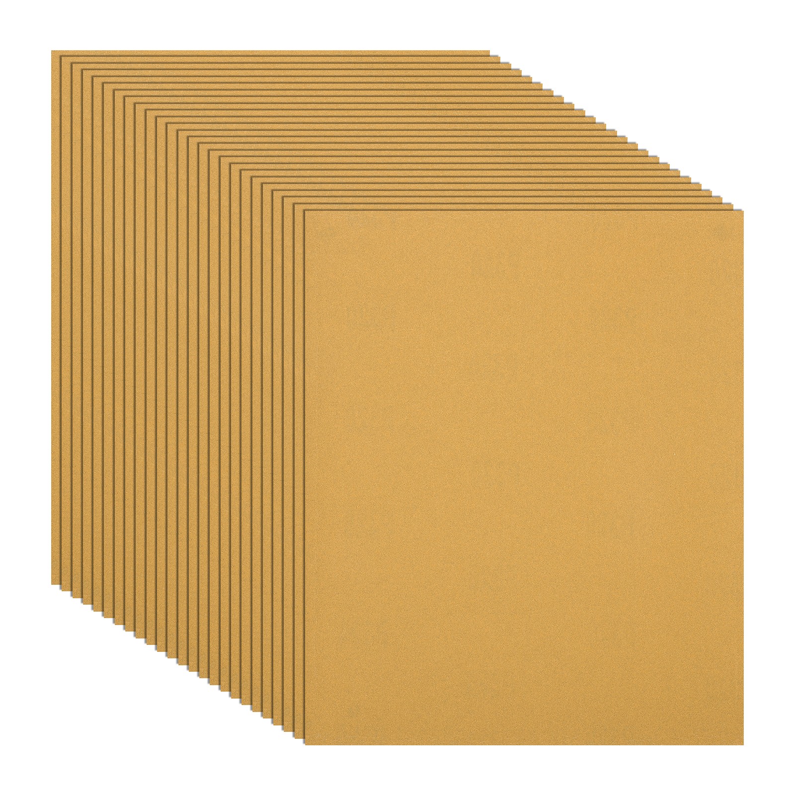 25 Pack 9" x 11" Sandpaper, 320 Grit Sand Paper for Wood Furniture Floor
