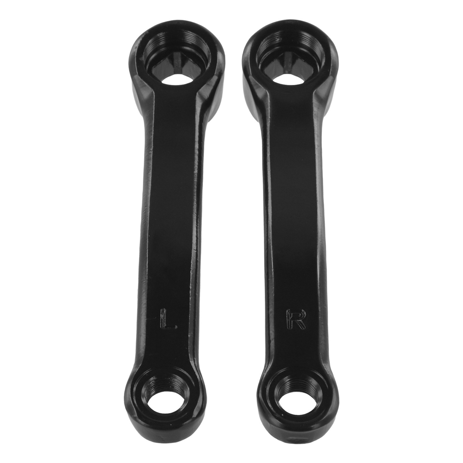 Indoor Bike Crank Iron Crank Arm 127mm Center Distance 155mm Total Length