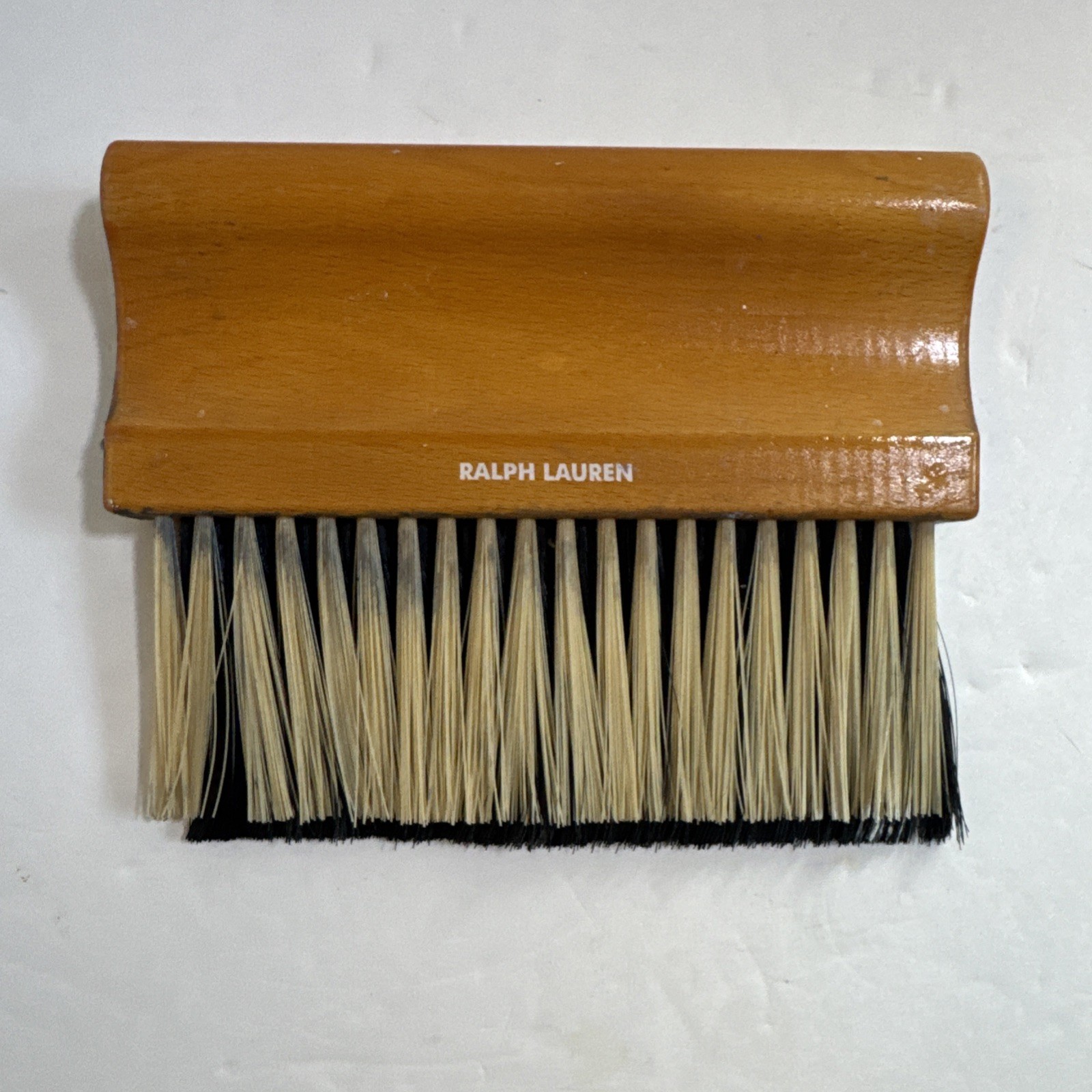 VTG Ralph Lauren 7” Faux Finish Wood Brush Tampico Bristle Wallpaper Decor Tool