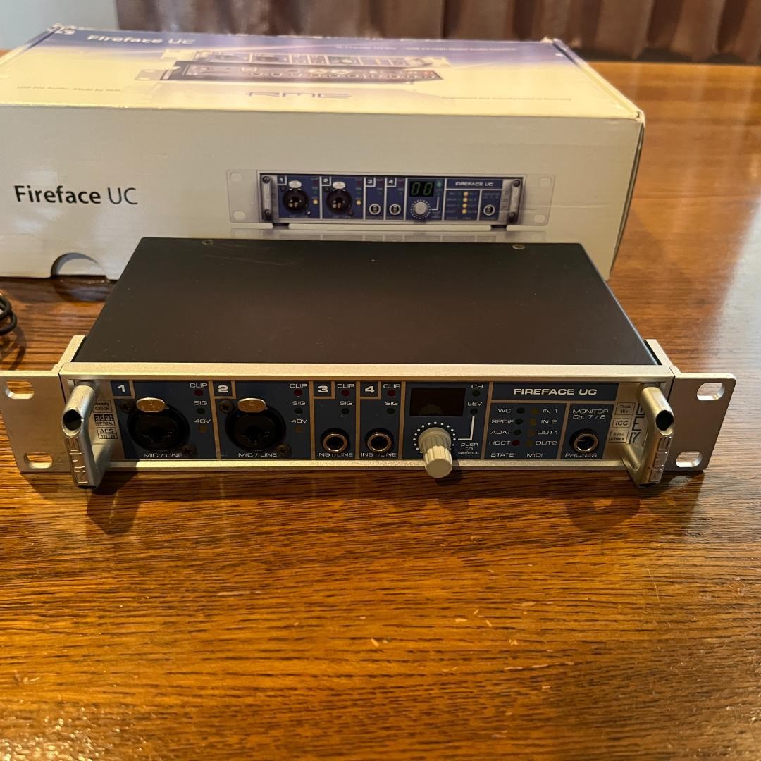 RME Fireface UC USB Compact Audio Interface Tested Complete macOS Sequoia
