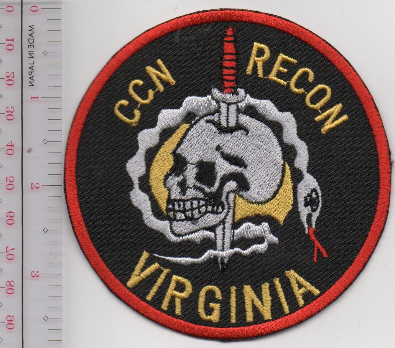 US Army CCN Recon Virginia Patch NO TARIFF