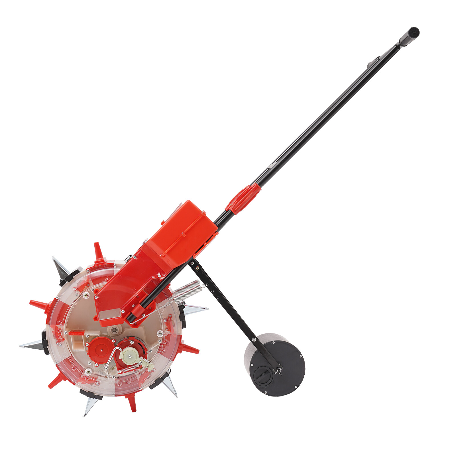 Precision Manual Seeder Garden Seed Planter Spreader Hand-Push Roller Seeder~