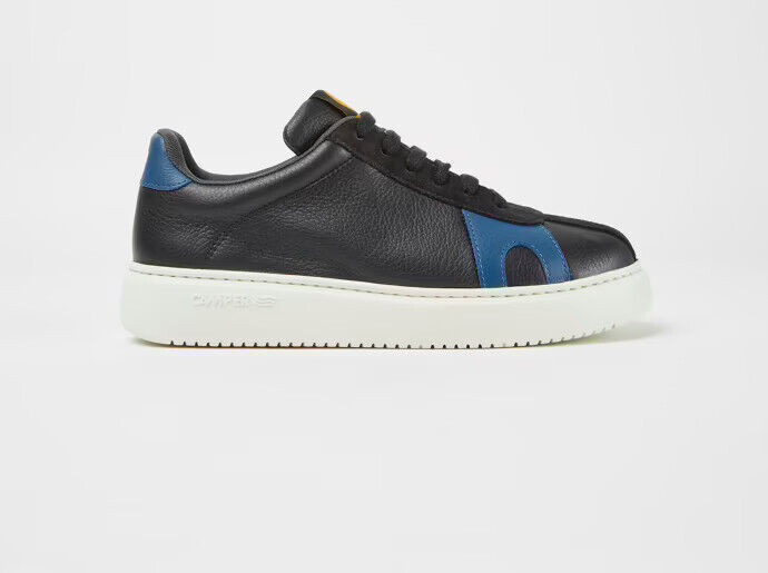 Camper Leather Lace-Up Sneakers Runner K21 | Black | Sz-7.