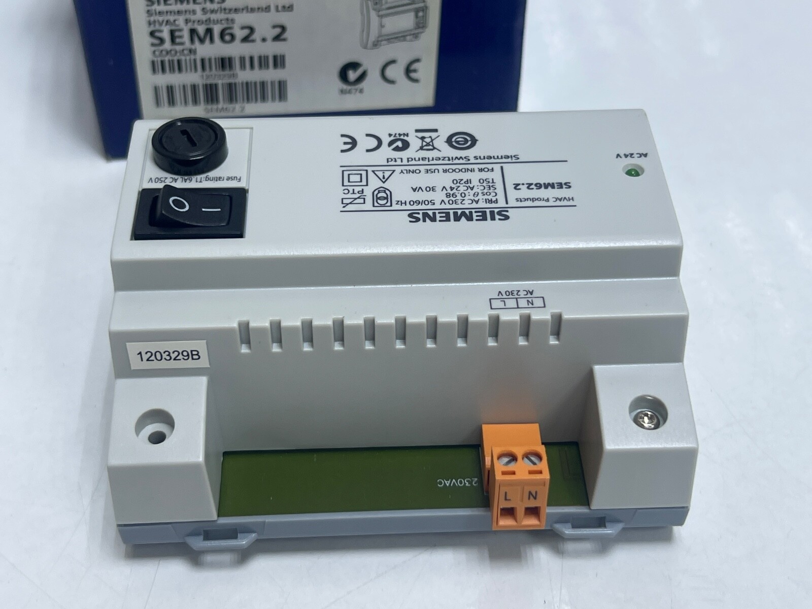 SIEMENS SEM62.2 TRANSFORMER SWITCH