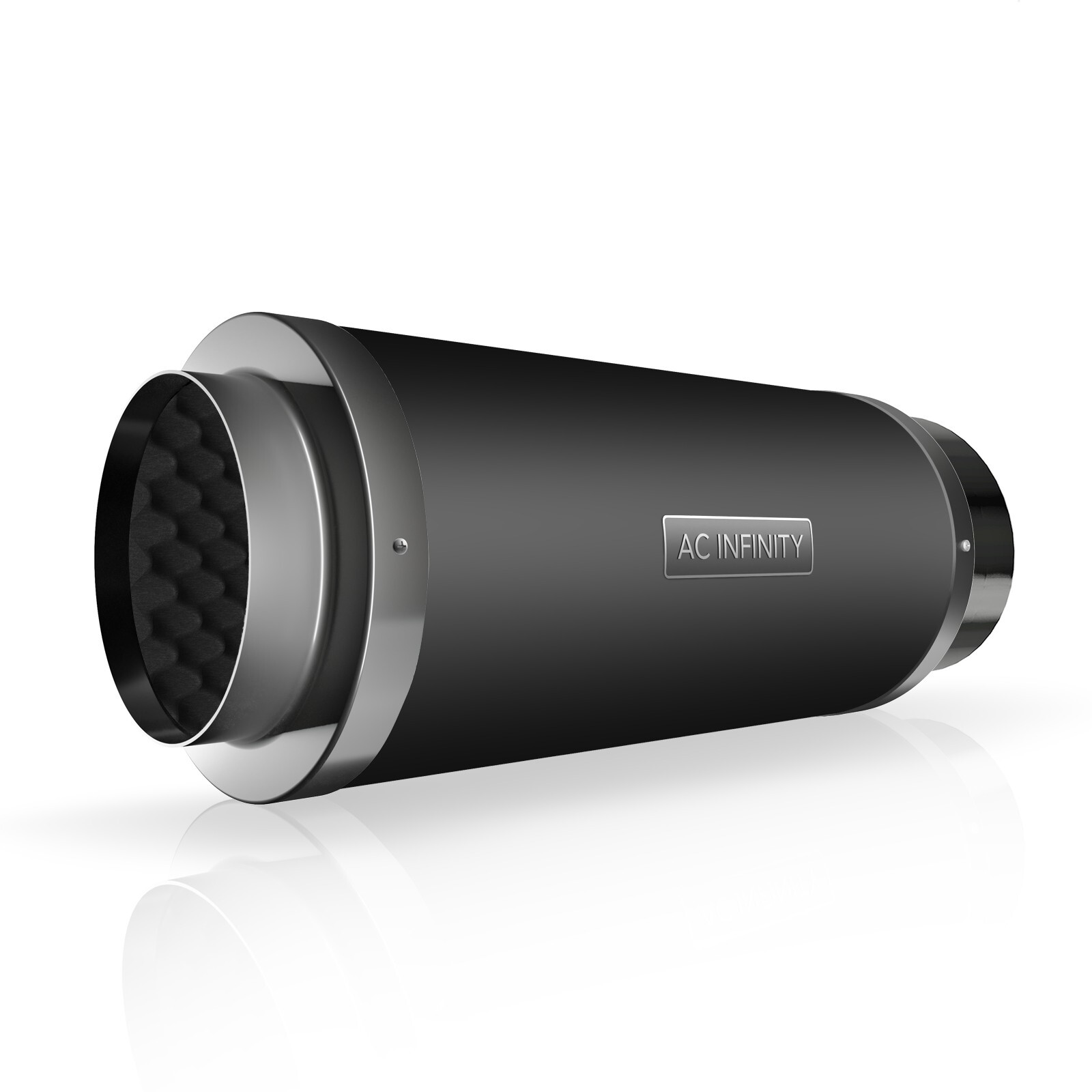 Duct Fan Silencer, 8” Noise Reduction Muffler for Hydroponics Grow Tent Systems