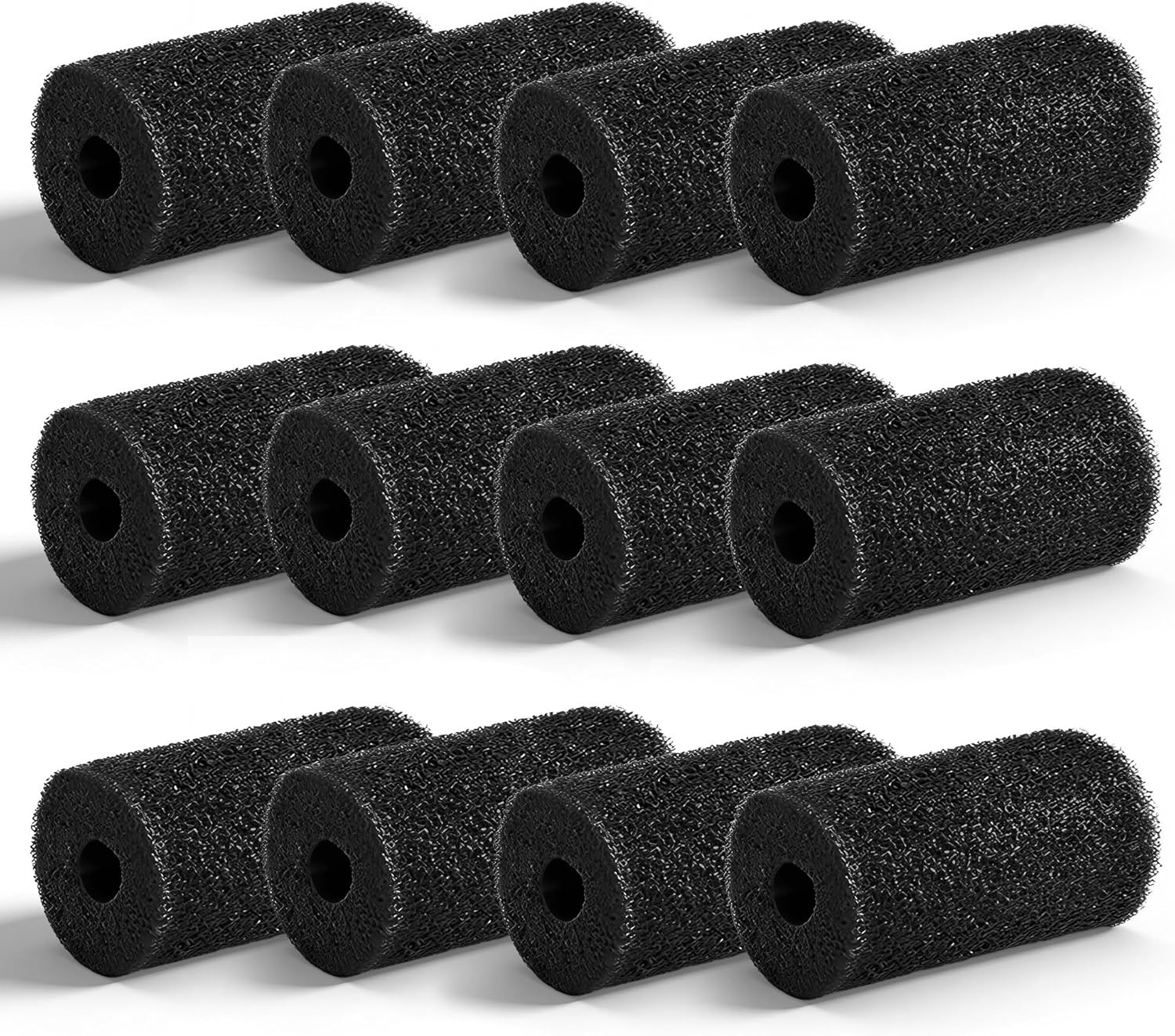 12 Pack for Polaris Pool Cleaner Parts, Sweep Hose Tail Scrubbers Replacement