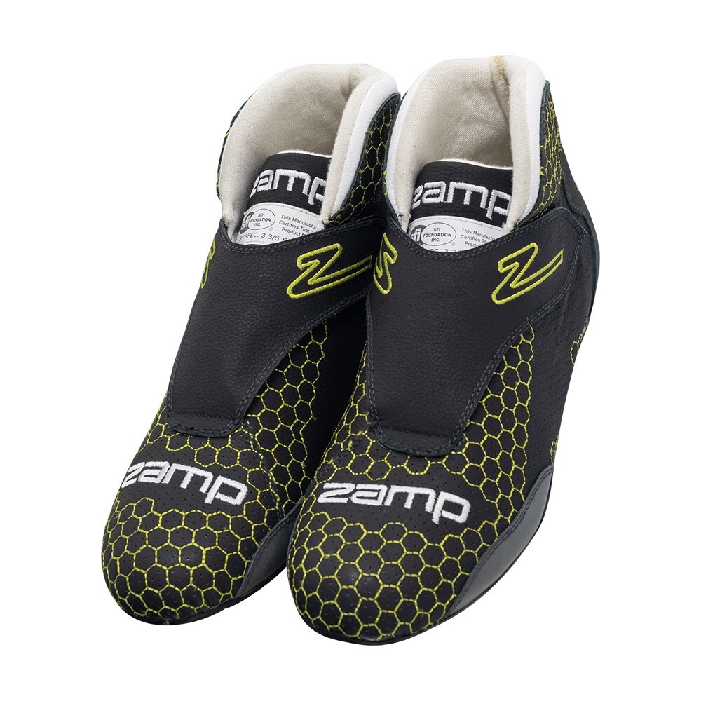 Zamp ZR-60 Race Shoe Honeycomb Green 12