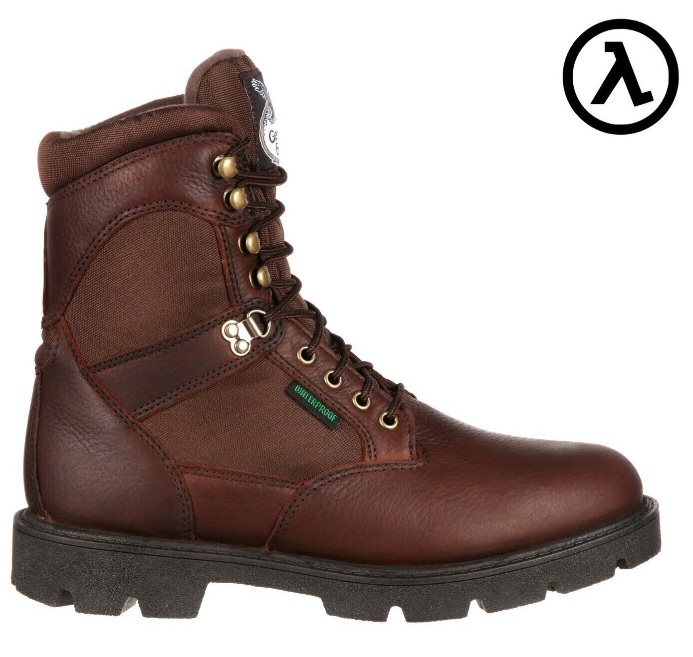 GEORGIA BOOT HOMELAND STEEL TOE WATERPROOF WORK BOOTS G107 - ALL SIZES - NEW