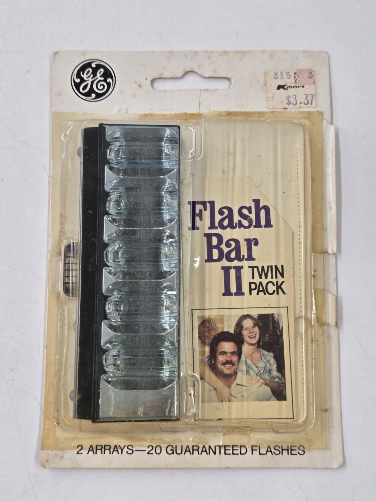 Vintage GE Flash Bar II For Polaroid SX-70 Instant Camera. Unused