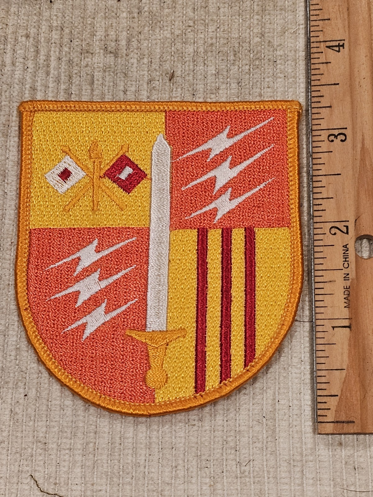 1960s 70s US Army Vietnam Cold War 2nd Signal Battalion Patch L@@K!!!