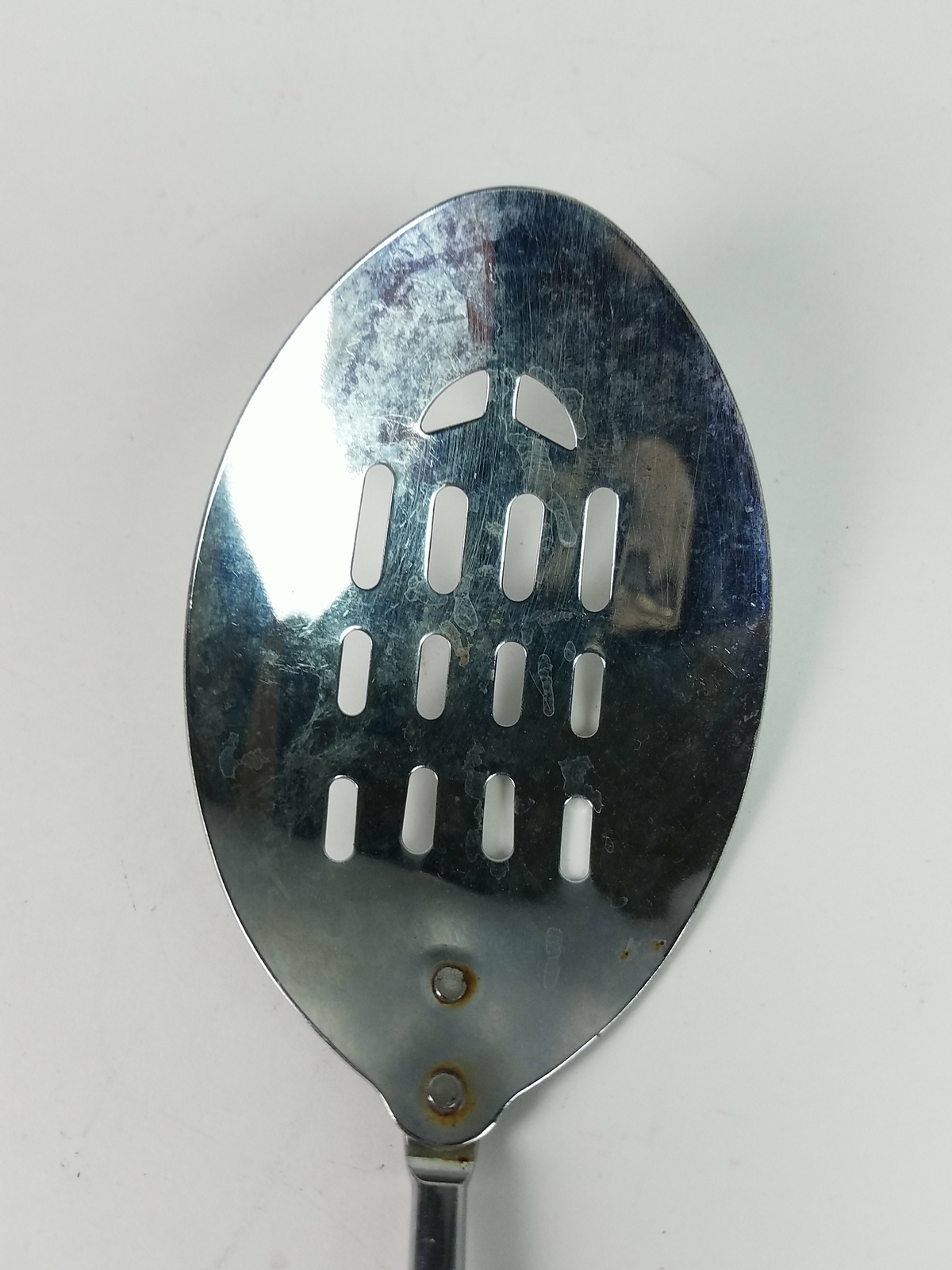 Slotted Spoon Kitchen Utensil Wood Handle