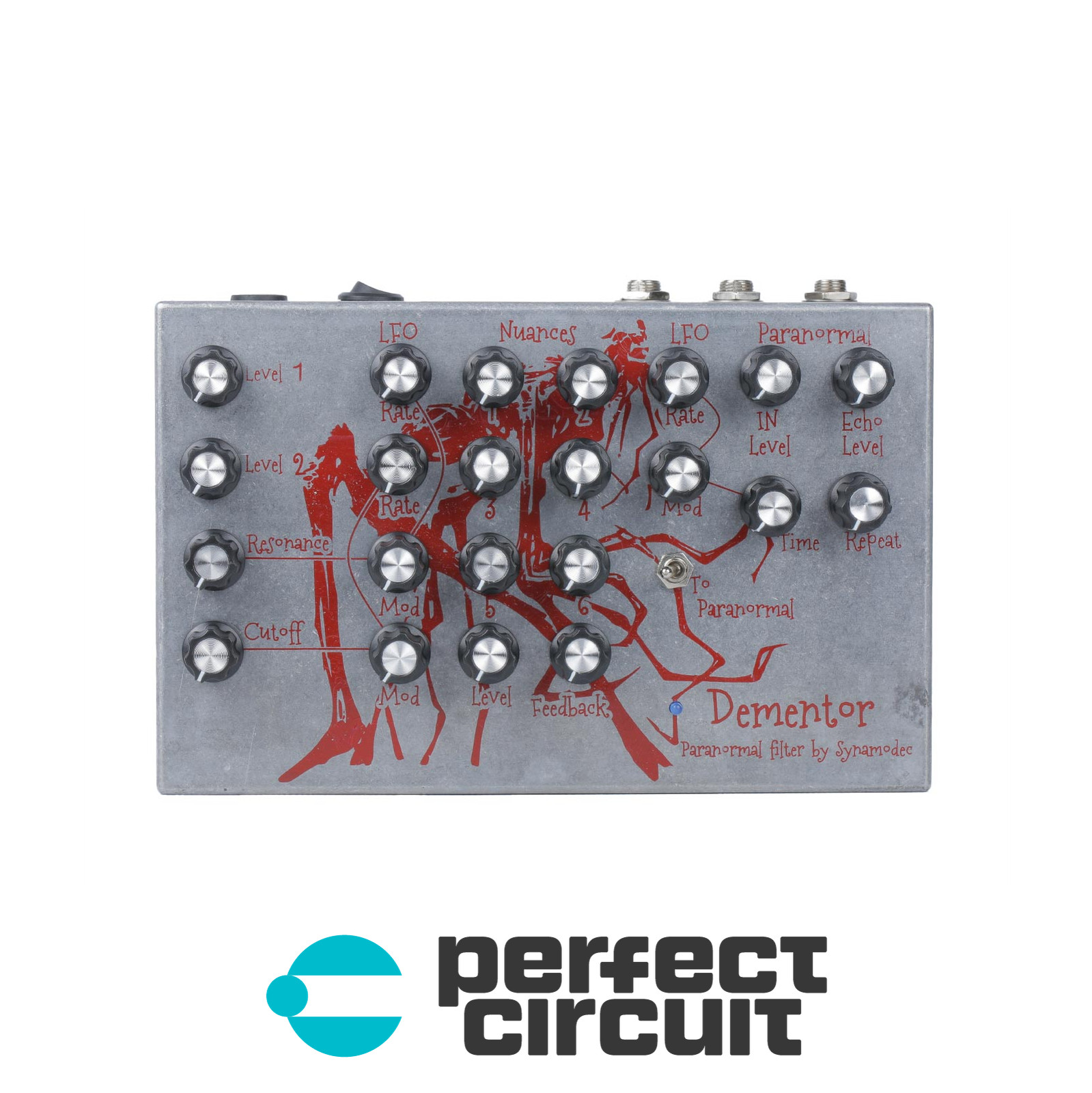 Synamodec Dementor Filter / EQ + Delay Pedal EFFECTS - DEMO - PERFECT CIRCUIT