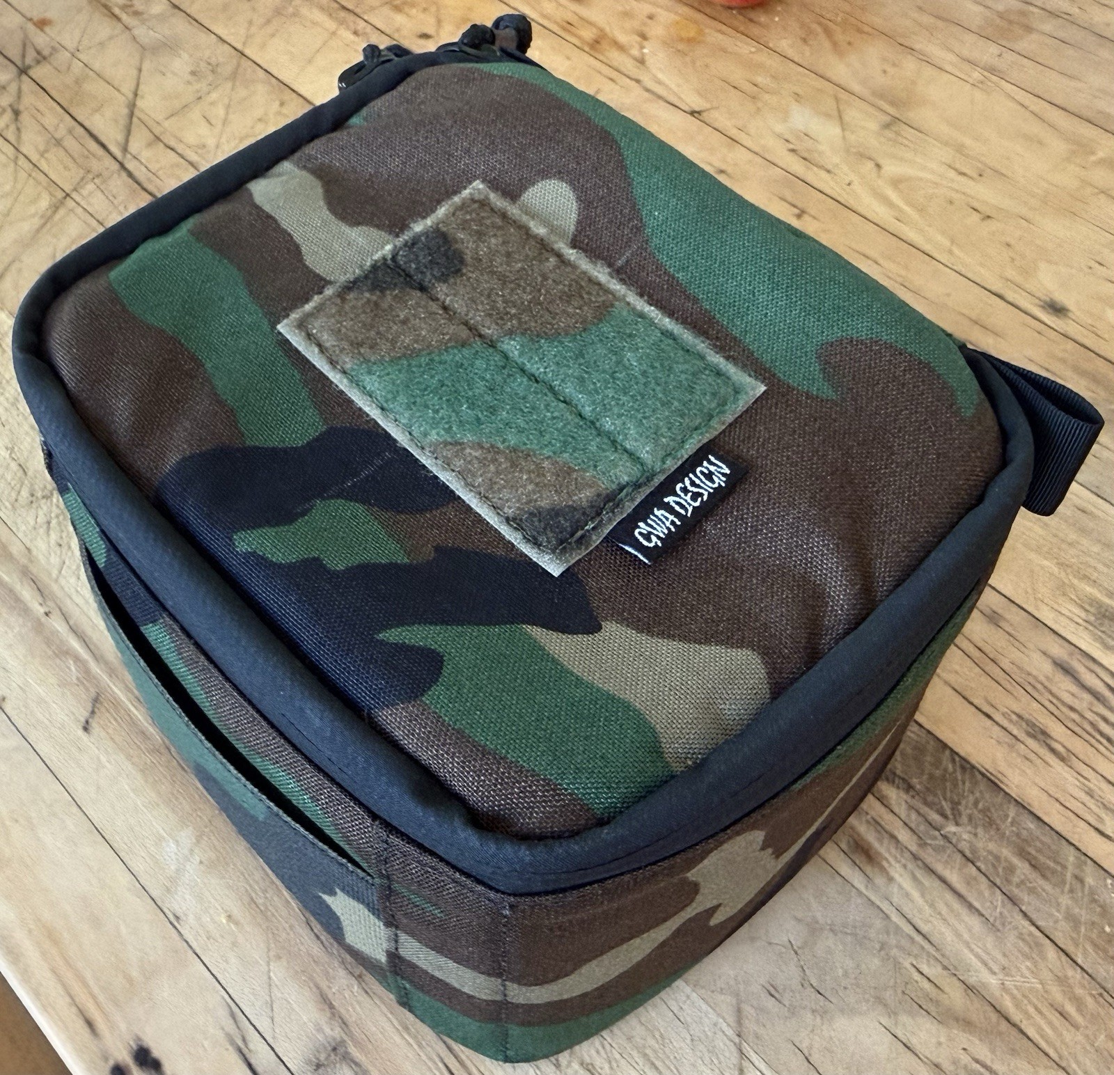 Gear Whores Anonymous GWA “Micro NODs Vault” Pouch M81 Woodland High Quality