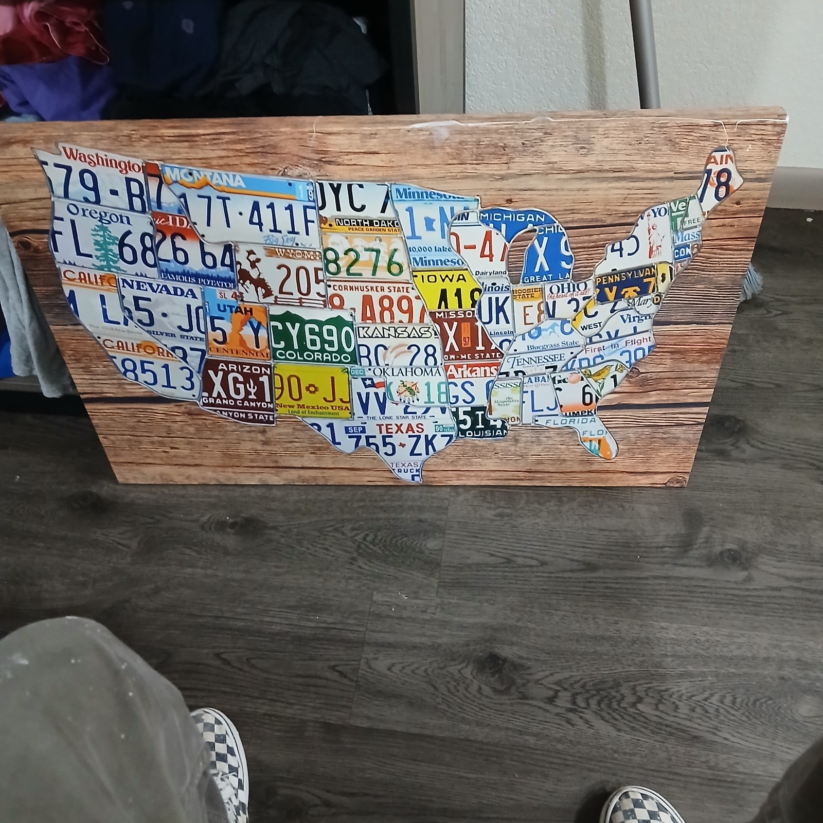 License Plate Map.