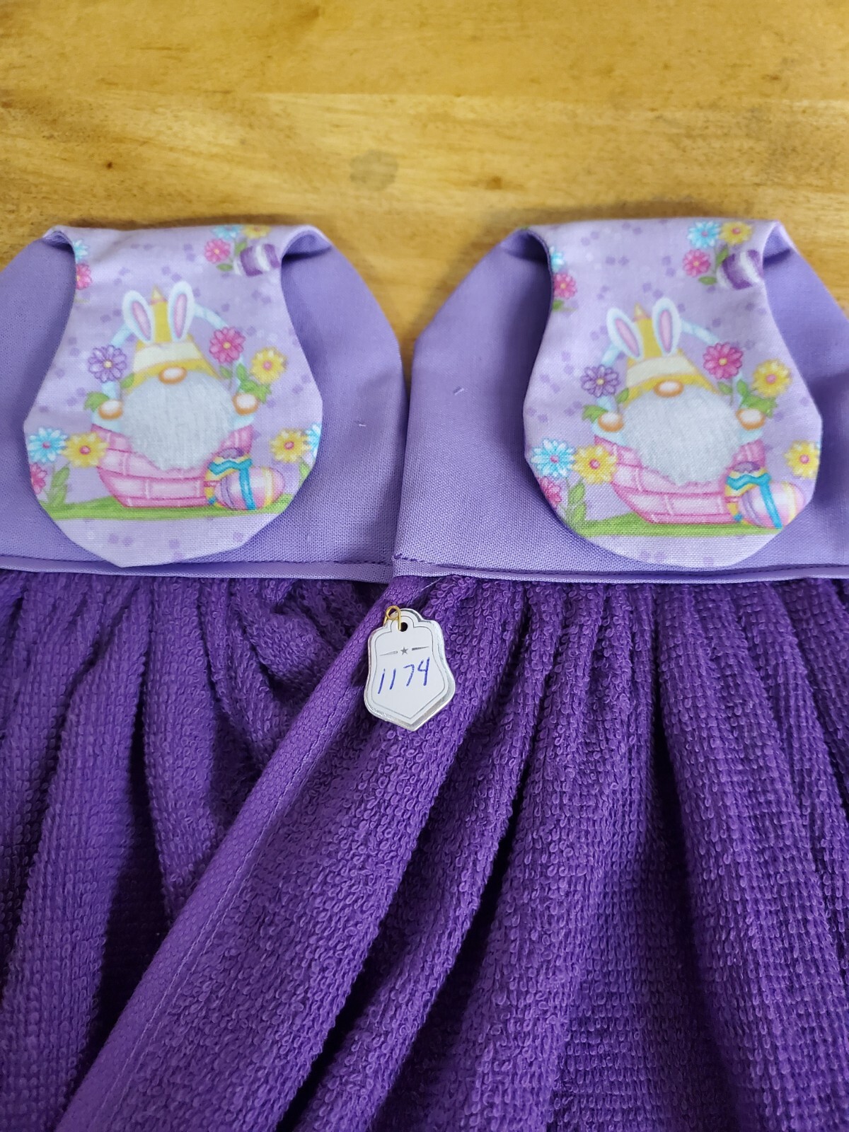 Set of 2 Handmade Hanging Kitchen Towels
