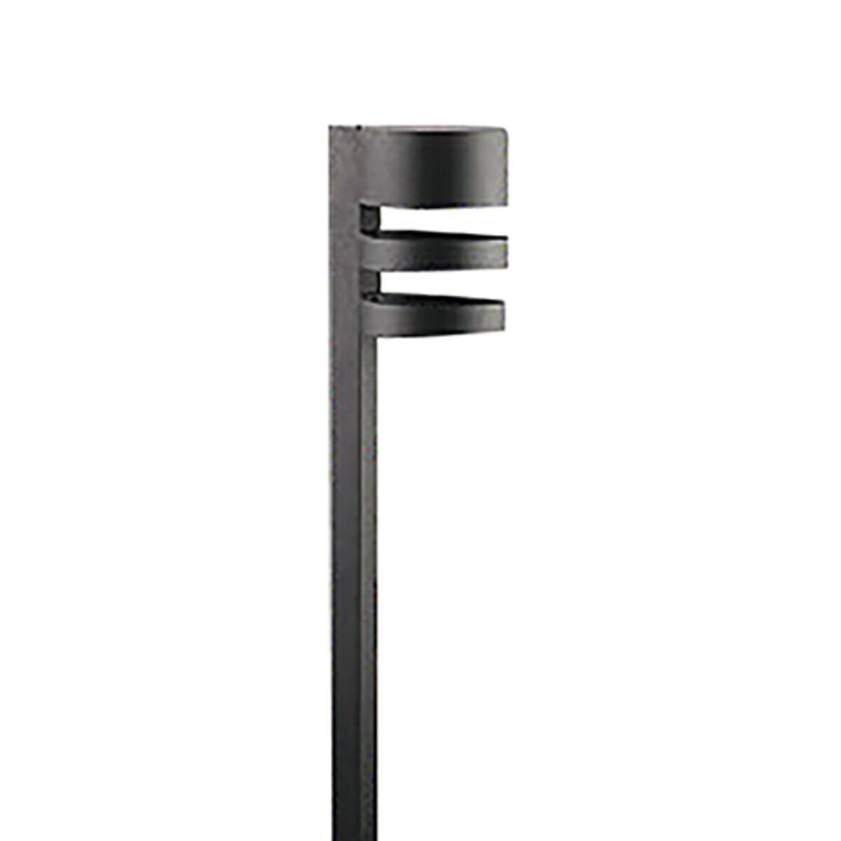 Vista Tier Path Light Architectural Bronze Aluminum No Lamp