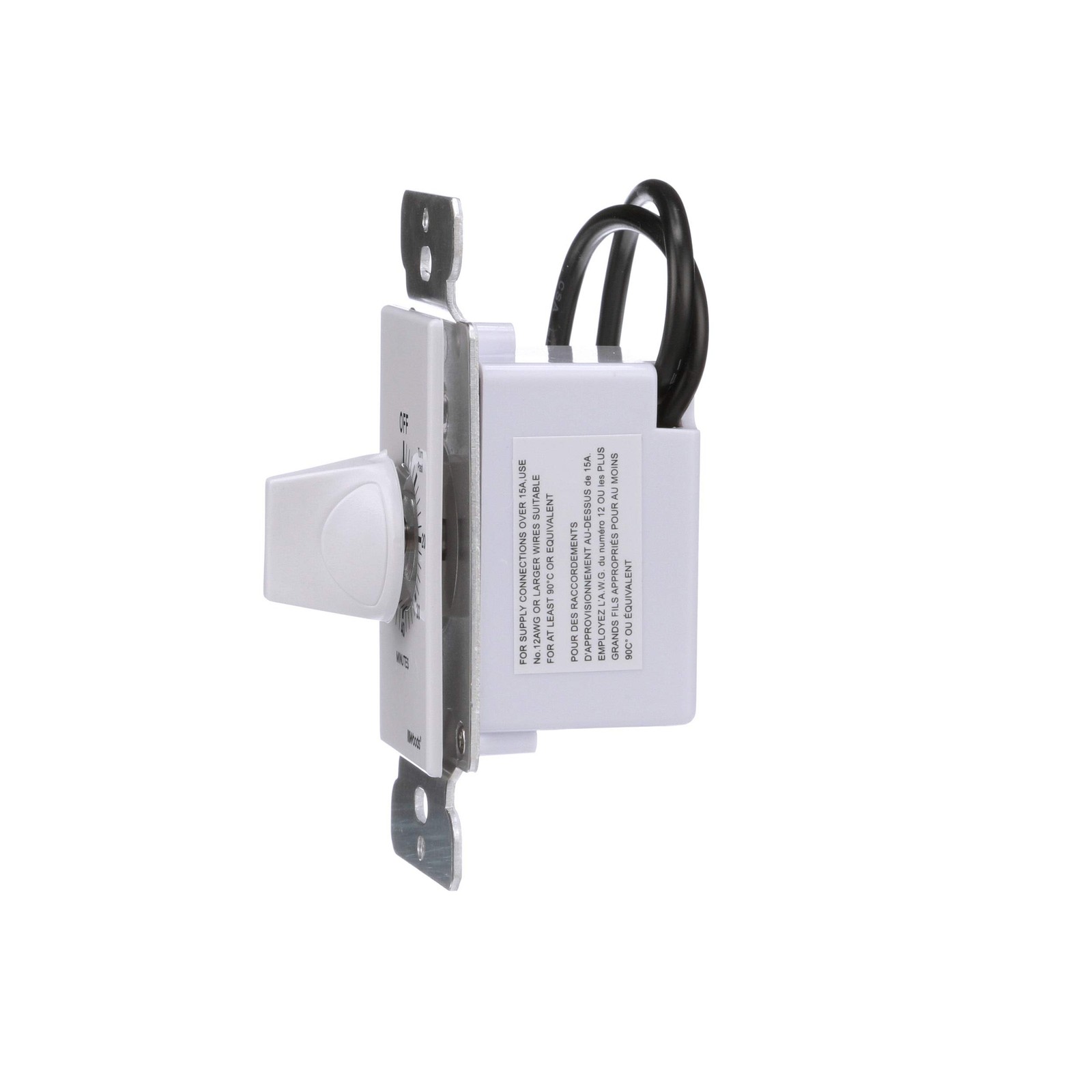60 Minute Spring Wound Timer; White, 59717
