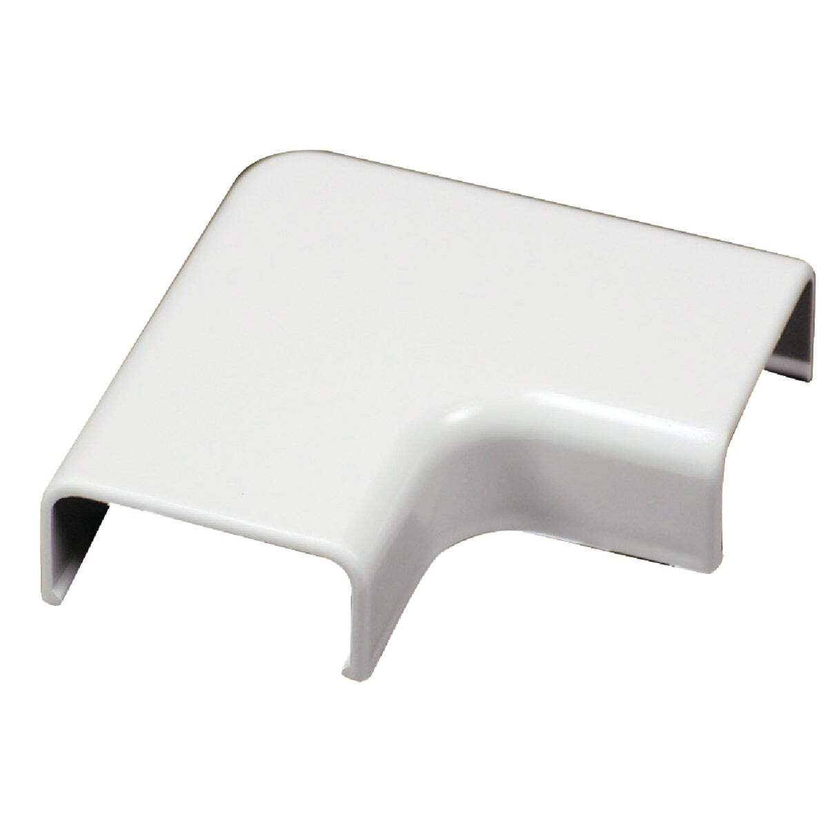 Wiremold C56 Wireway Elbow, Flat, Plastic, White