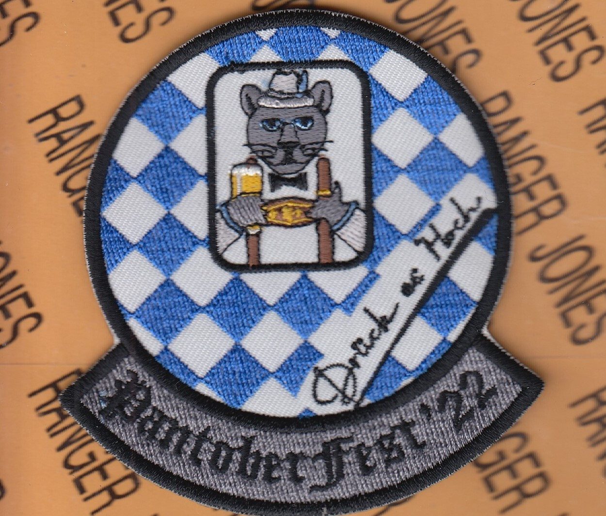 USAF Air Force 35th Fighter Sq FS Pantoberfest 2022 3.5" patch c/e