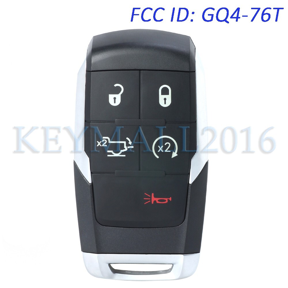 GQ4-76T Remote Key Fob for RAM 2500 3500 4500 5500 2019-2023 2024 2025 2026