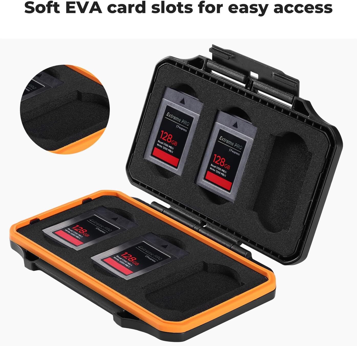 K&F Concept SD Micro Memory Card Case Waterproof Shockproof Memory Card Storage