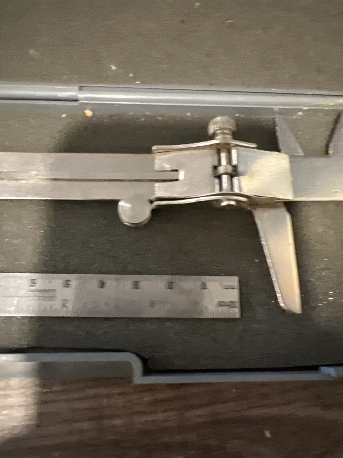 Vintage 6” Caliper Tempered Stainless Steel 5cm