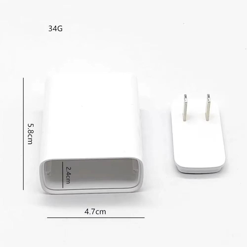 Hidden Compartment USB Charger Plug Secret Dummy Diversion Safe D1