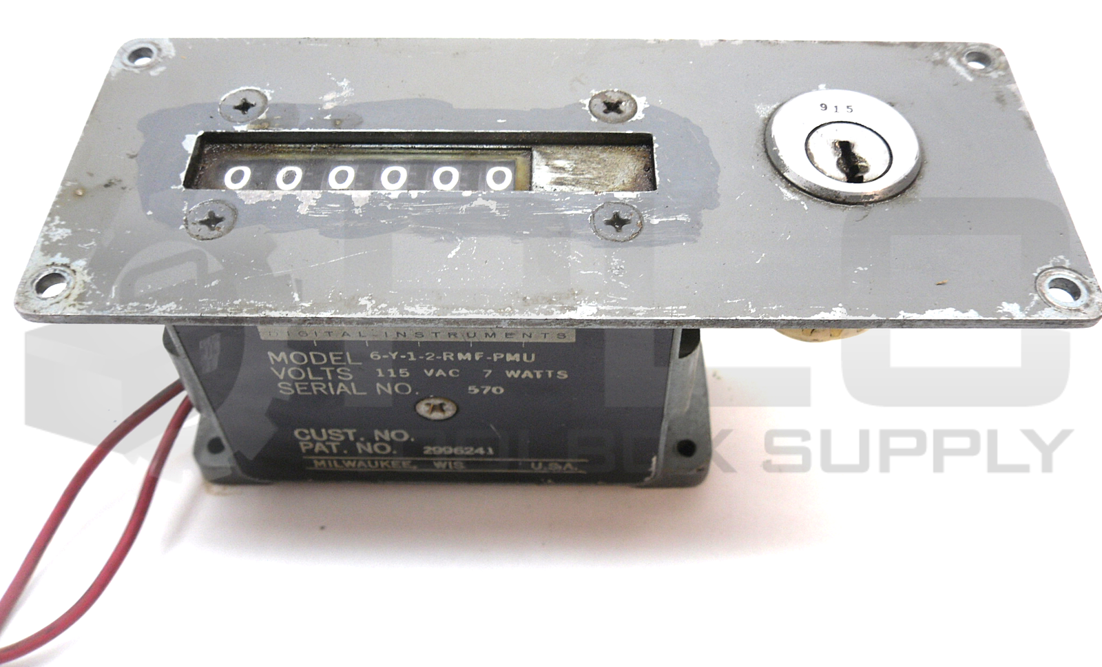 DURANT 6-Y-1-2-RMF-PMU DIGIT COUNTER