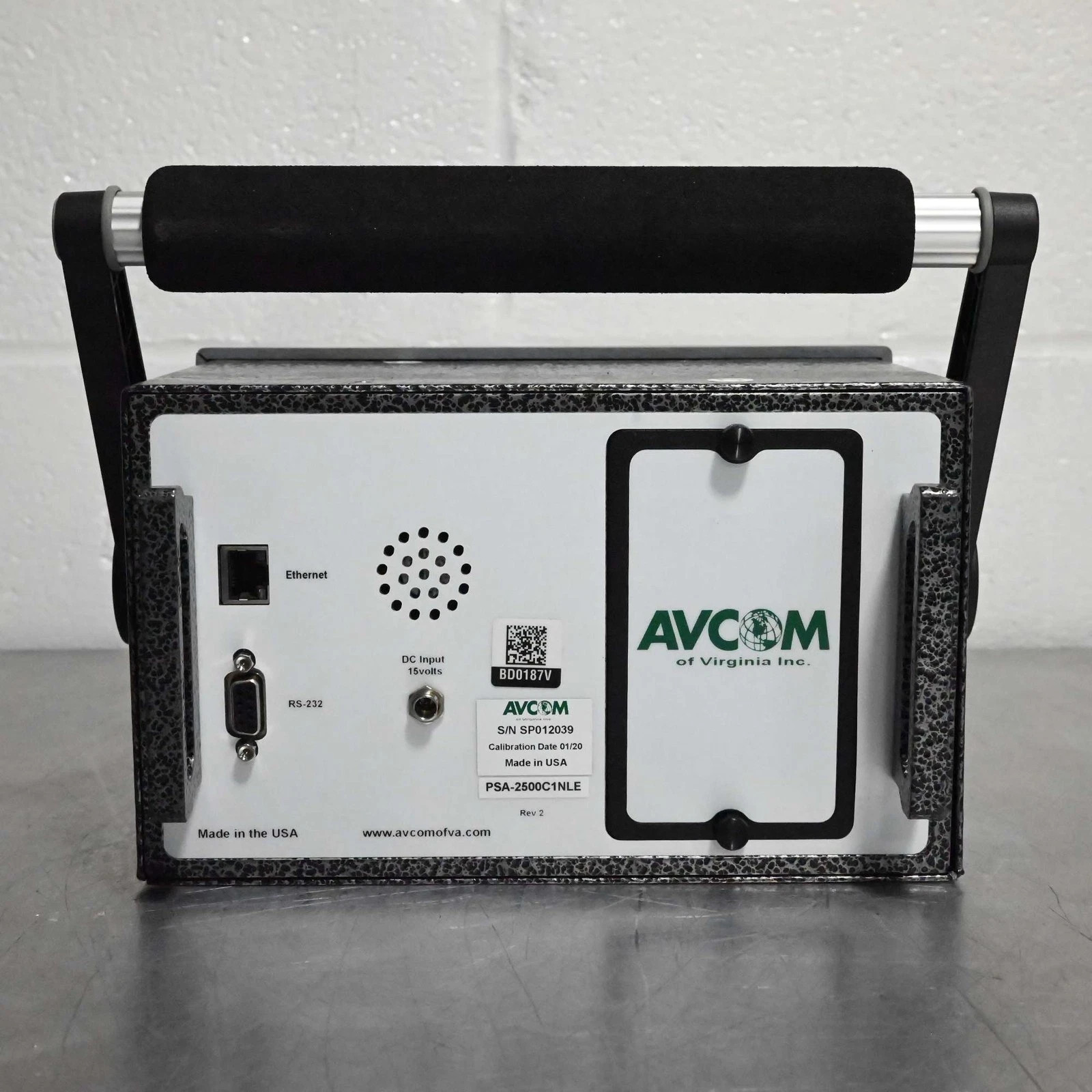 AVCOM PSA-2500C Portable Satellite and Broadcast Spectrum Analyzer W/ Battery