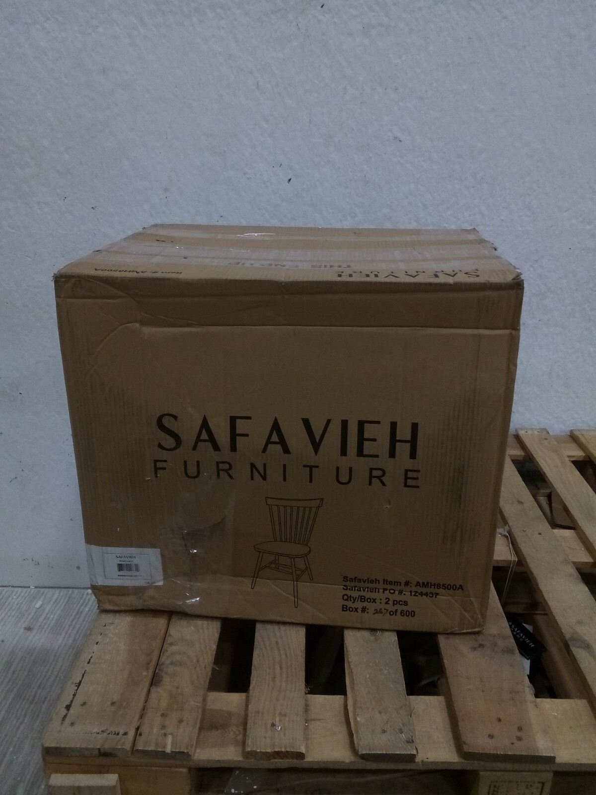 Safavieh Spindle Dining Chair ( Set Of 2), Reduced Price 2172722256 AMH8500A